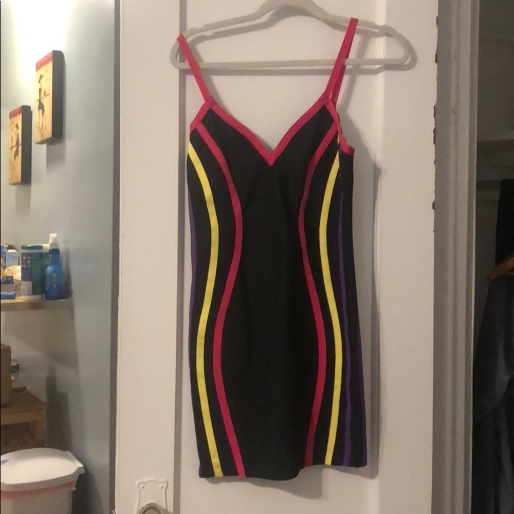 Club Dress Accentuates Curves